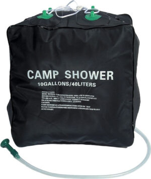 COMPASS camp shower 40L black ντουζ για καμπινγκ