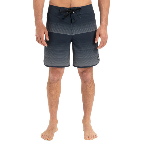 QUICKSILVER SIRFSILK SCALLOP 18 BLUE OLIVE WITH STRIPES ΜΑΓΙO ΒΕΡΜΟΥΔΑ