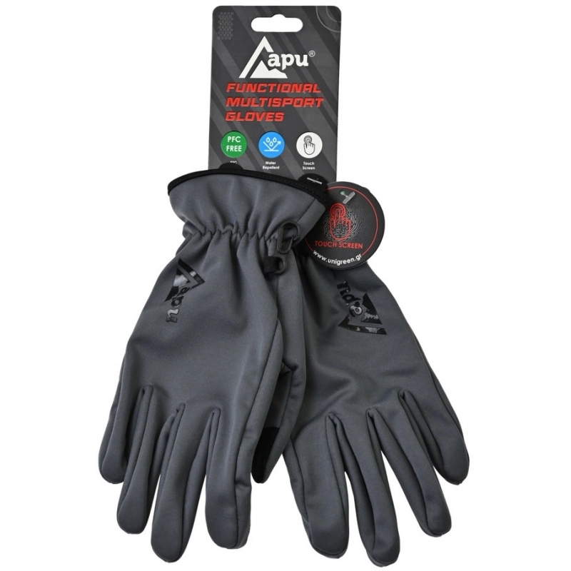 APU STRETCHY SOFTSHELL GLOVES REPEL ΓΑΝΤΙΑ - Image 7