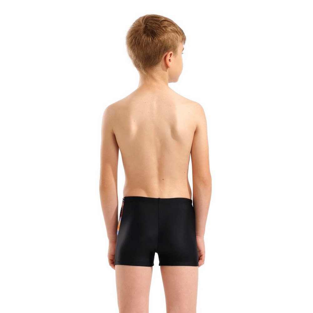 ARENA LIT LOGO SWIM SHORT BLACK MULTI ΜΑΓΙΟ ΜΠΟΞΕΡΑΚΙ - Image 2