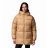 COLUMBIA PUFFECT II MID HOODED JACKET CAMEL ΓΥΝΑΙΚΕΙΟ ΜΠΟΥΦΑΝ