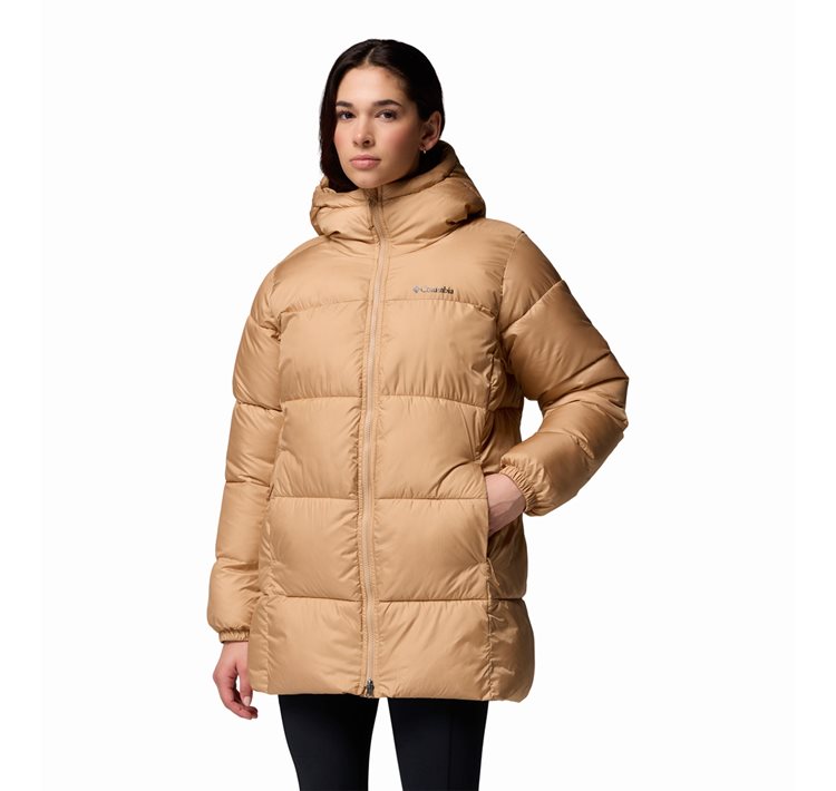 COLUMBIA PUFFECT II MID HOODED JACKET CAMEL ΓΥΝΑΙΚΕΙΟ ΜΠΟΥΦΑΝ - Image 3