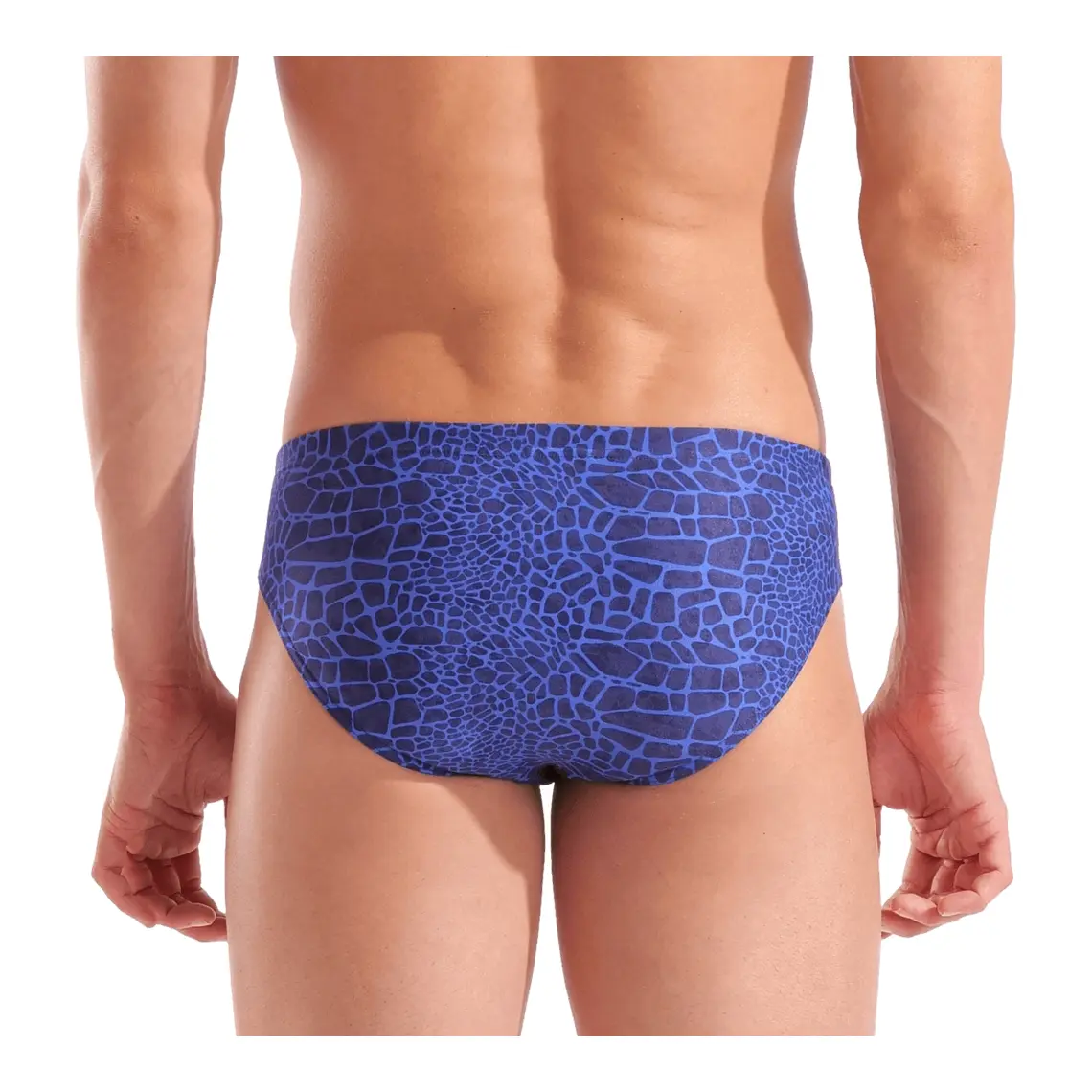 ARENA SNAKESKIN SWIM BRIEFS TEAM ROYAL ΜΑΓΙΟ ΣΛΙΠ - Image 2