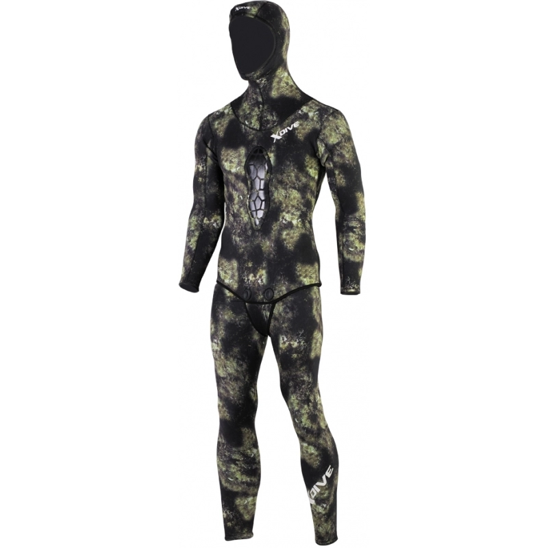 xXDIVE GRAFIT 3MM XXL ΣΤΟΛΗ 2 ΚΟΜΜΑΤΙΑ ΞΥΡΙΣΜΕΝΗ