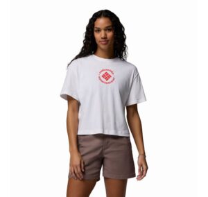 Columbia Rolling Bend Graphic – Columbia Rolling Bend Graphic Relaxed Crop Γυναικεία Μπλούζα