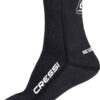 Cressi Resilient 3mm μαύρα καλτσάκια νεοπρέν