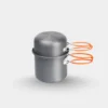 Fire Maple FMC-207 κατσαρολάκι αλουμινίου 750 ml με καπάκι-τηγάνι και πορτοκαλί λαβές