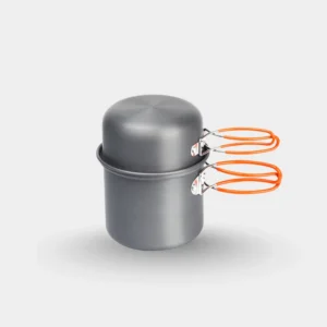 Fire Maple FMC-207 κατσαρολάκι αλουμινίου 750 ml με καπάκι-τηγάνι και πορτοκαλί λαβές