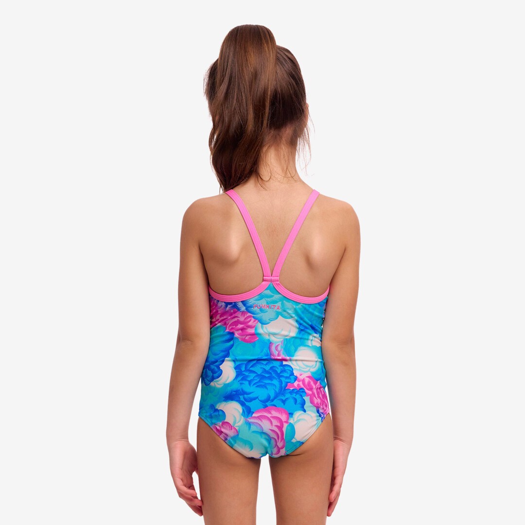 Παιδικό ολόσωμο μαγιό Funkita Cloud Street, πίσω όψη με γεμάτη πλάτη