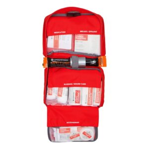 Ανοιχτό φαρμακείο Lifesystems Mountain με τσέπες Medication, Breaks/Sprains και Bleeding/Wound Care