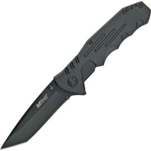 MTech MT-378 σουγιάς με μαύρη λεπίδα tanto και μαύρη μεταλλική λαβή