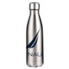 Nautica Μπουκάλι Θερμός 750ml σε ασημί Inox με μπλε λογότυπο πανιού