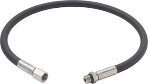 OMS High Pressure Hose σωλήνας μανομέτρου 80cm με ρακόρ 7/16 ιντσών