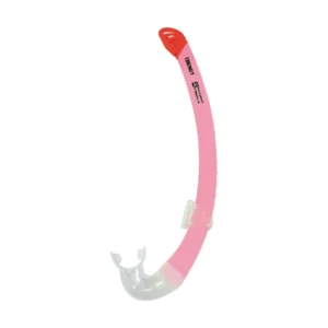 Scuba Force Trendy Junior παιδικός αναπνευστήρας σε ροζ χρώμα με διάφανο επιστόμιο