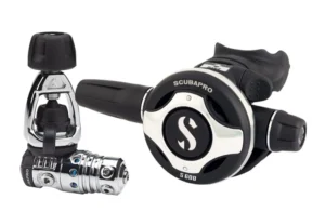 Scubapro MK25 EVO INT/S600 ρυθμιστής αναπνοής με σύνδεση INT yoke και δεύτερο στάδιο S600