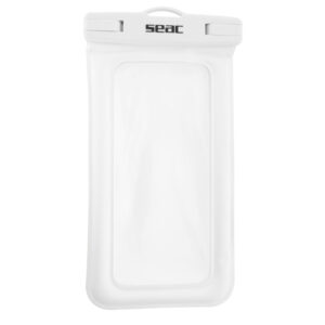 Seac Phone Case λευκή στεγανή θήκη κινητού με διάφανο παράθυρο