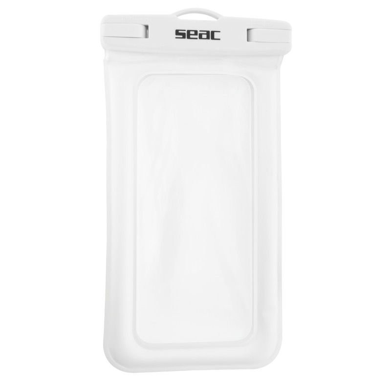 Seac Phone Case λευκή στεγανή θήκη κινητού με διάφανο παράθυρο