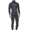 Seac Race Flex Comfort στολή ψαροντουφέκου 2 τεμαχίων με κουκούλα, μαύρη ξυρισμένη