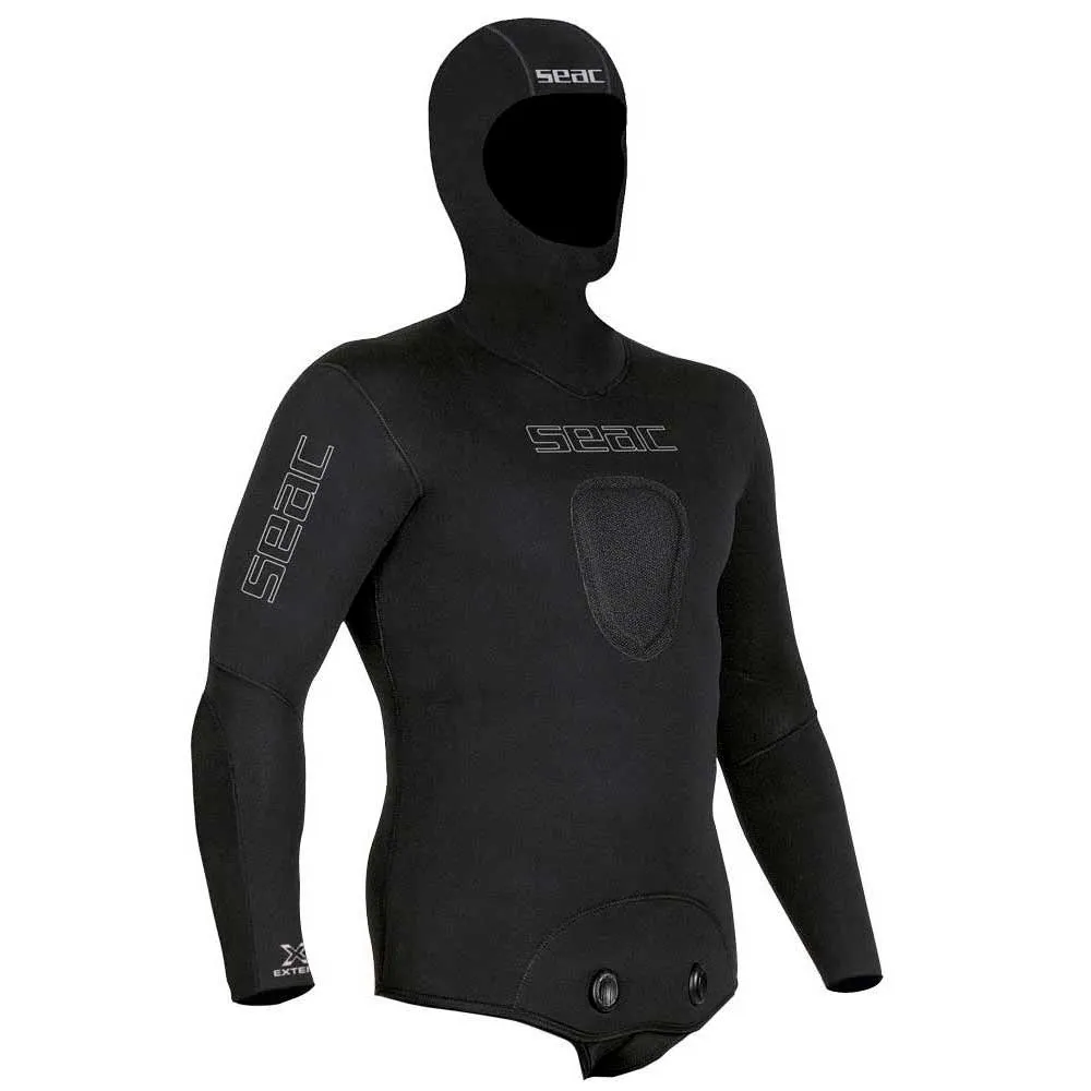 Seac Race Flex Comfort σακάκι 7mm με ενσωματωμένη κουκούλα και ουρά κάστορα