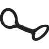 Seac Retainer Ring ελαστικό clip αναπνευστήρα σε μαύρο χρώμα