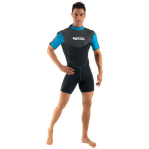 Seac Sense Short 2,5mm ανδρικό μονοσόρτς σε μαύρο με μπλε
