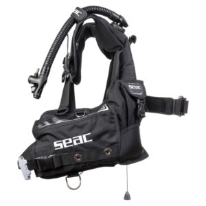 Jacket κατάδυσης Seac Type με σωλήνα inflator, πλάγια όψη