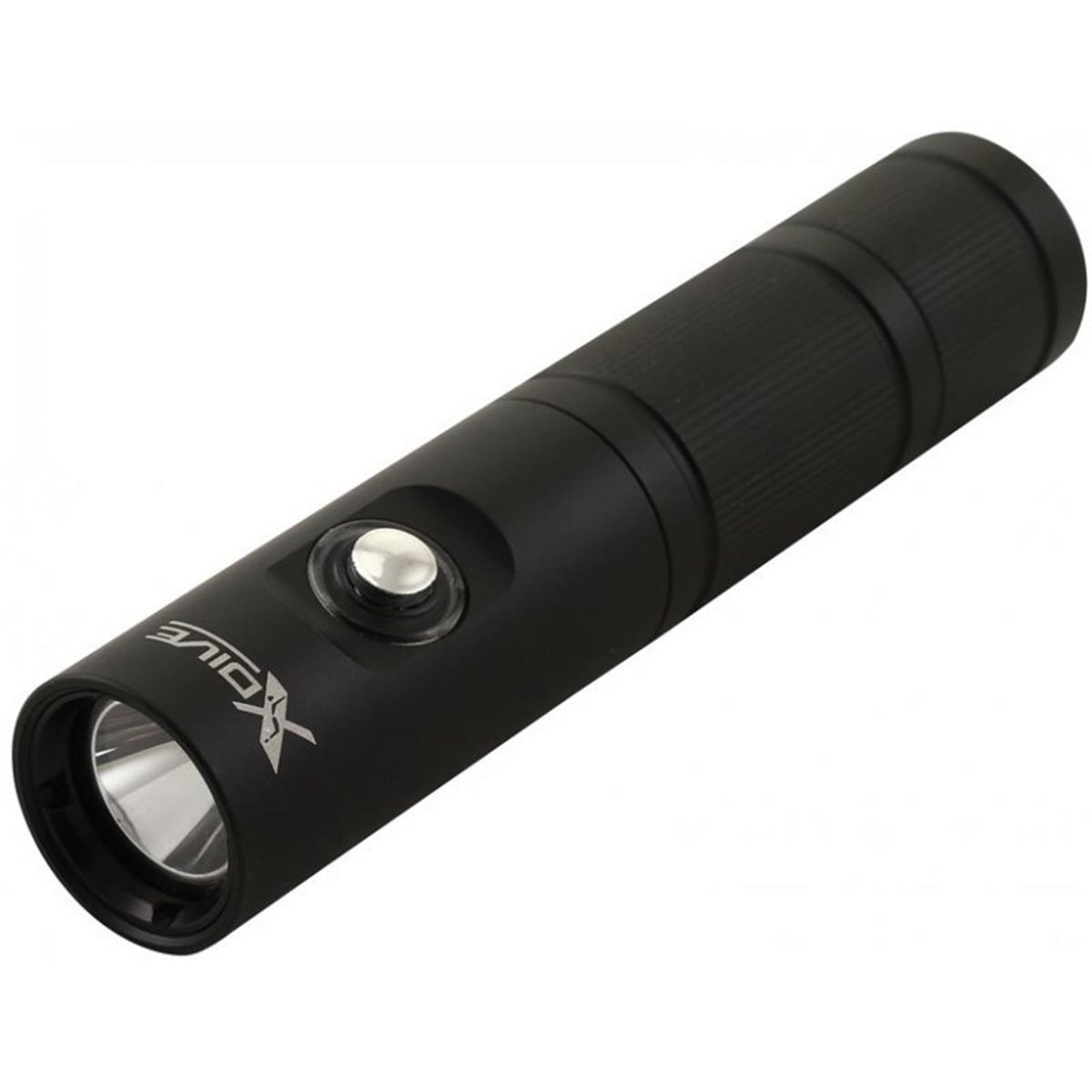 XDive 20318 φακός κατάδυσης 1000 lumens με μαύρο σώμα αλουμινίου
